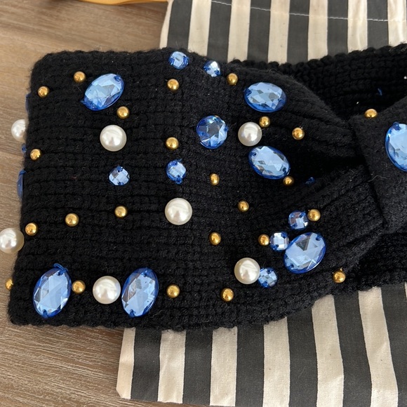 Lele Sadoughi Embellished Ear Warmer - Picture 3 of 6